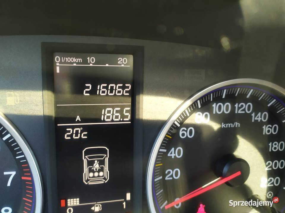 HONDA CRV 2008 LPG solon Polska hak skóra nieuszkodzony CR-V Honda Warszawa