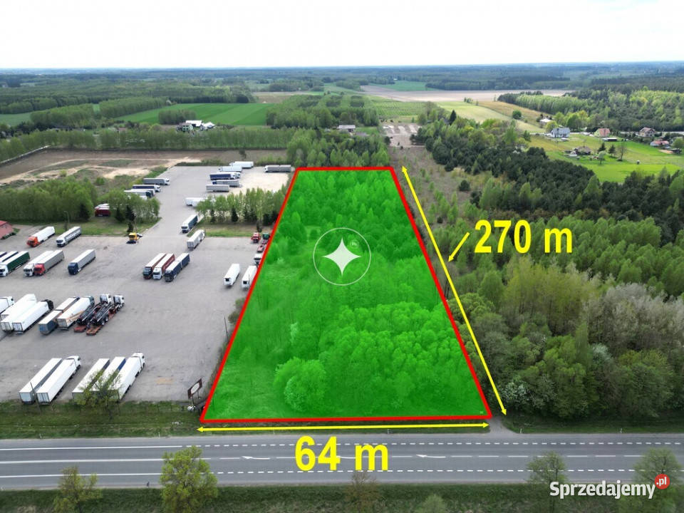 Działka przemysłowa Horbów Kolonia 17276 ha lubelskie Horbów-Kolonia sprzedam