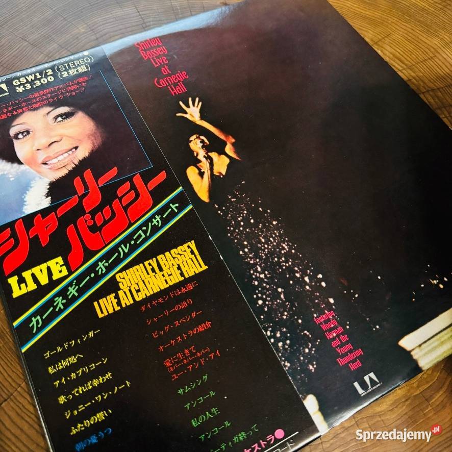 Shirley Bassey Live At Carnegie Hall EXEX Japan Gdynia