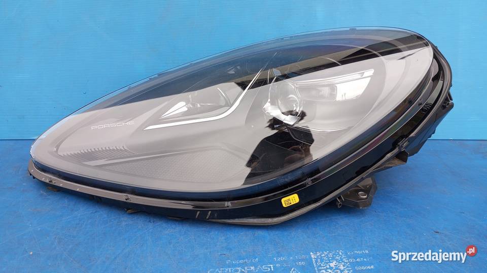 LAMPA LEWY PRZÓD IGŁA PORSCHE MACAN 95B wielkopolskie Nowy Tomyśl sprzedam