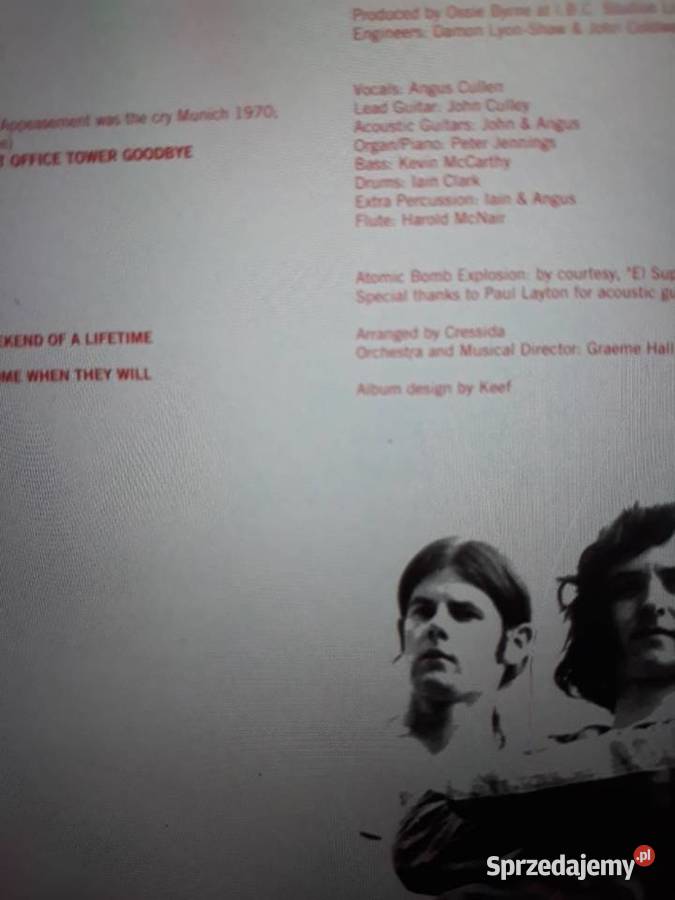Archiwum prog hard rocka CRESSIDA Asylum 1971 1 płyta Rzeszów sprzedam