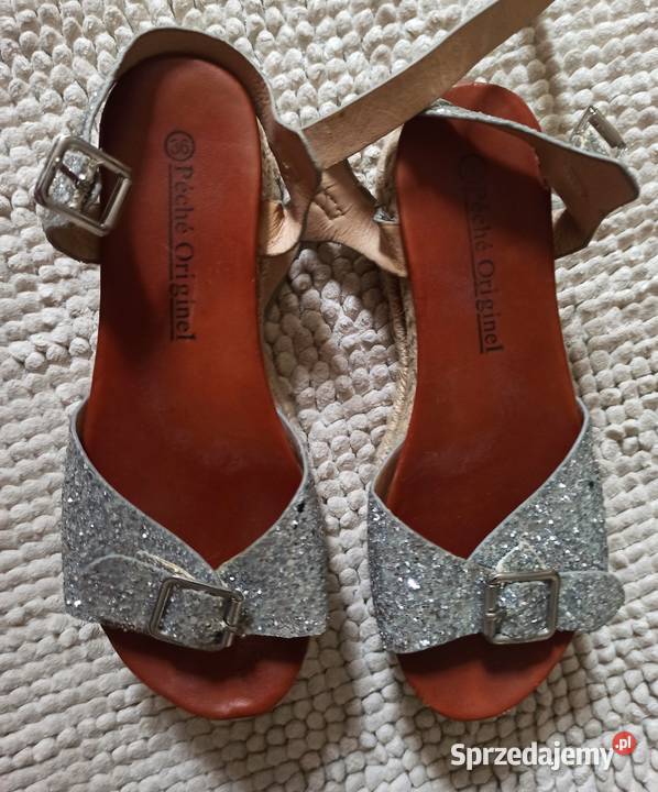 brokatowe sandały Częstochowa