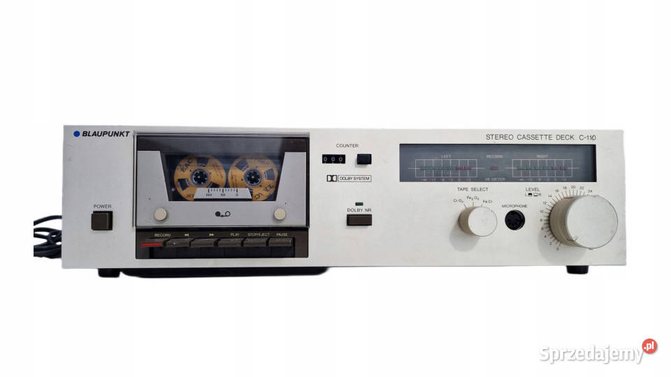 Blaupunkt C 110 C110 Cassette Deck magnetofon Magnetofony Międzychód
