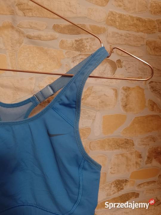 38M NIKE Niebieski top fitness z Londynu Kraków
