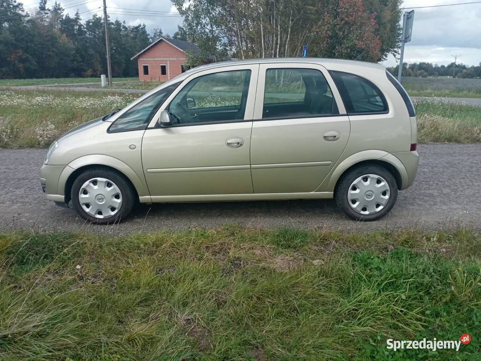 Opel Meriva z gazem godna śląskie Przystajń