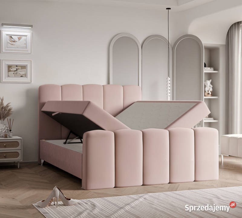 Łóżko kontynentalne VICTORIA 140 X 200 PRODUCENT 118cm