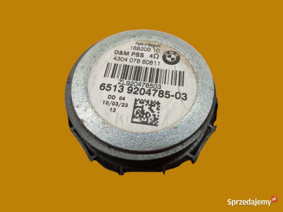 GŁOŚNIK LEWY 65139204785 Bmw Seria 3 V 20052012