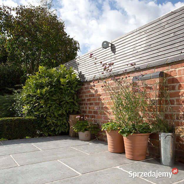 Płytki wapień Grey Limestone bębnowane 60x60x22 Gdynia