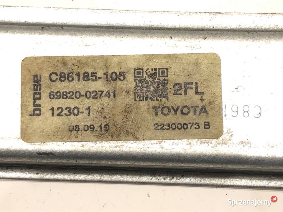 PODNOŚNIK SZYBY LEWY PRZÓD TOYOTA COROLLA E21 osobowe podkarpackie sprzedam