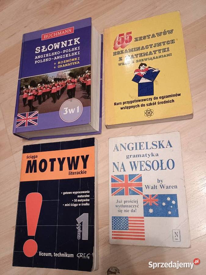 Słownik gramatyka motywy Lubartów sprzedam