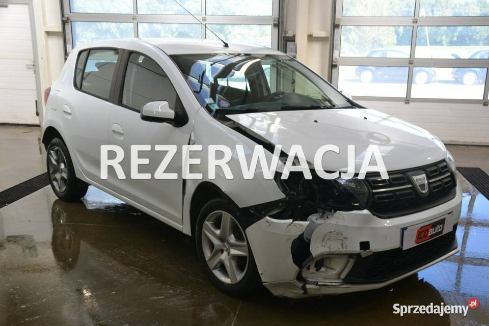 Dacia Sandero 10 benzyna 75 ledy klimatyzacja biały Kęty sprzedam