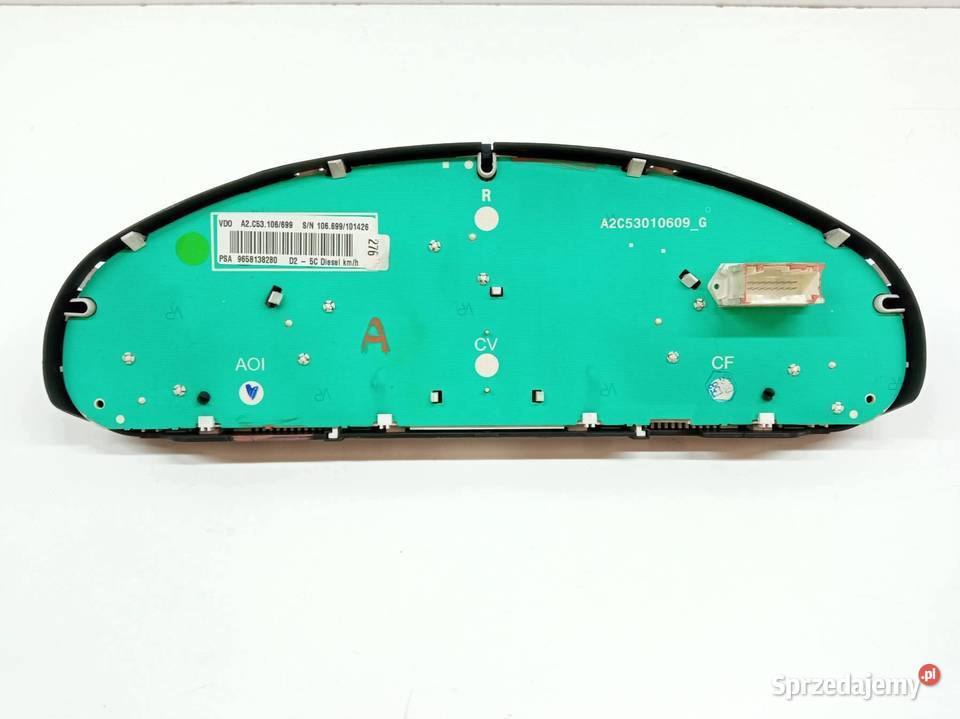 LICZNIK 9658138280 16 HDI 108 Peugeot 407 I