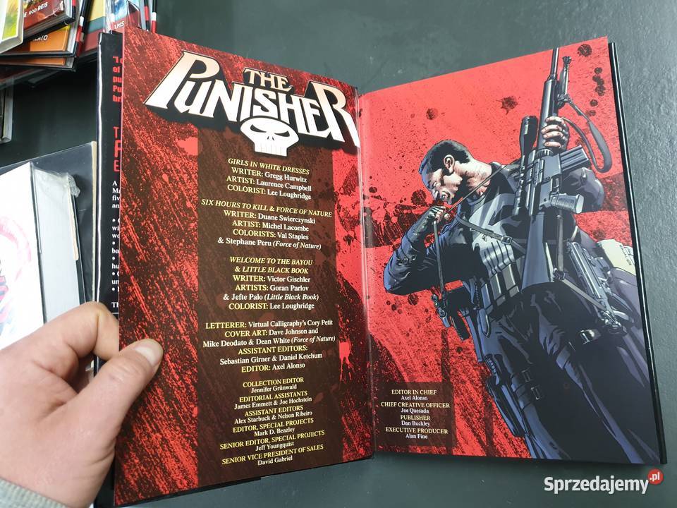 The Punisher vol 6 autografy Gdynia