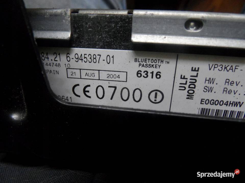 BMW X3 E83 30 B 04r moduł sterownik BLUETOOTH