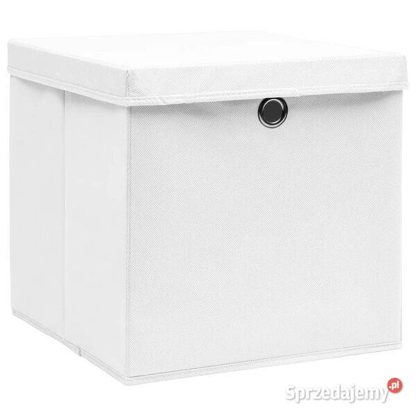 vidaXL Pudełka z pokrywami 4 28x28x28 SKU325208