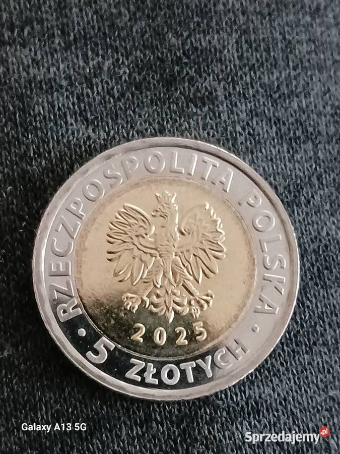 5 złotych Ratusz w Brzegu 2025 r Mennicze Konin