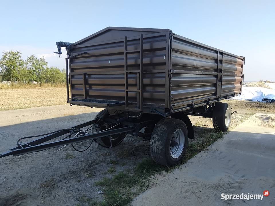 Przyczepa wywrotka 12 ton zarejestrowana Chmiel Drugi