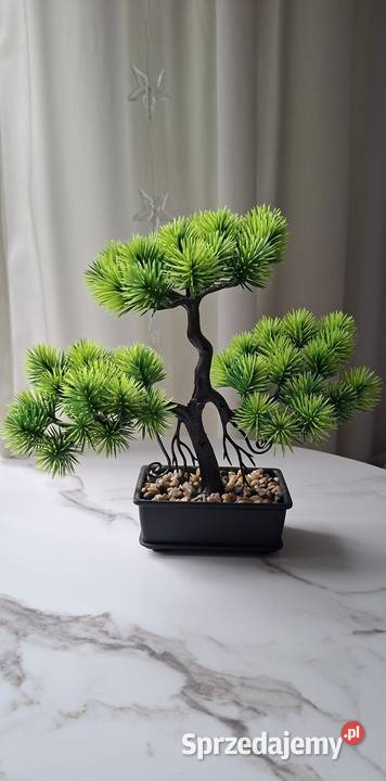 Sztuczne drzewko Bonsai w doniczce