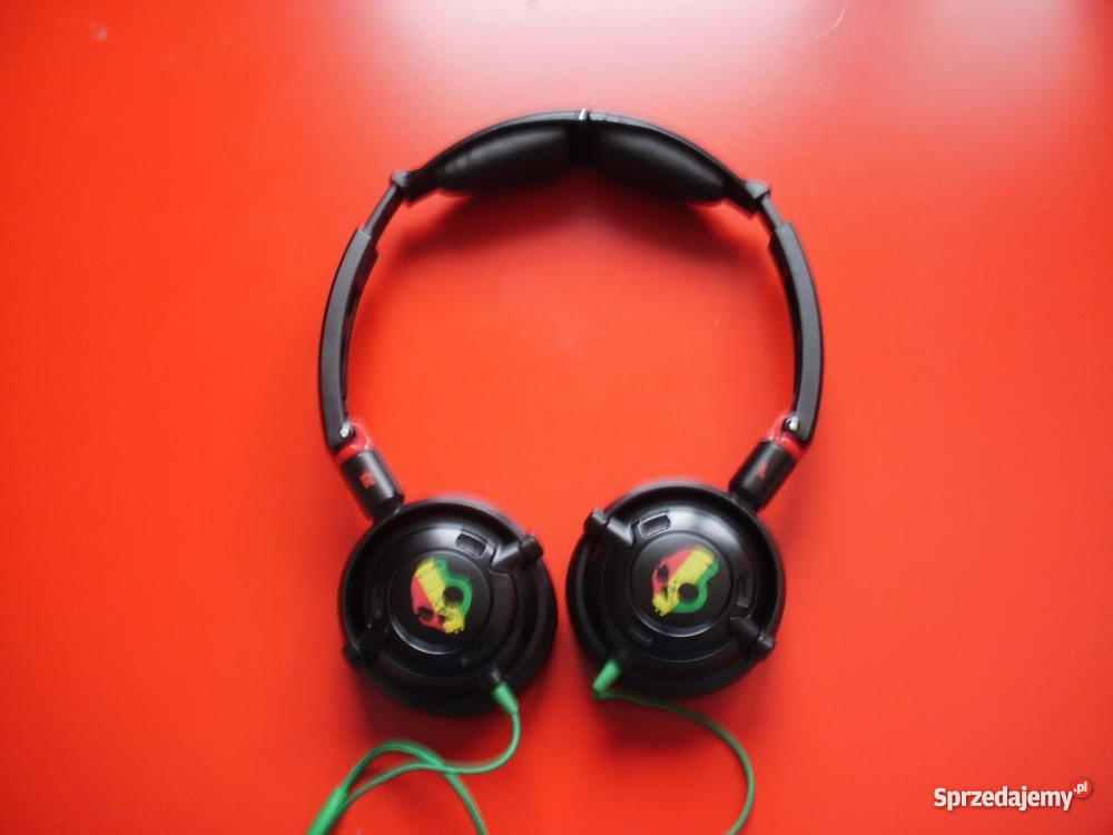 Słuchawki SkullCandy Lowrider Rasta Łódź sprzedam