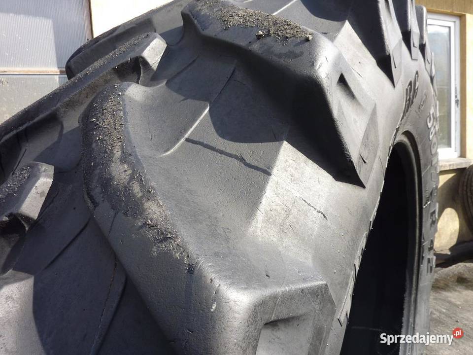 2x Opona używana rolnicza 58070R42 TRELLEBORG Zaścianki sprzedam