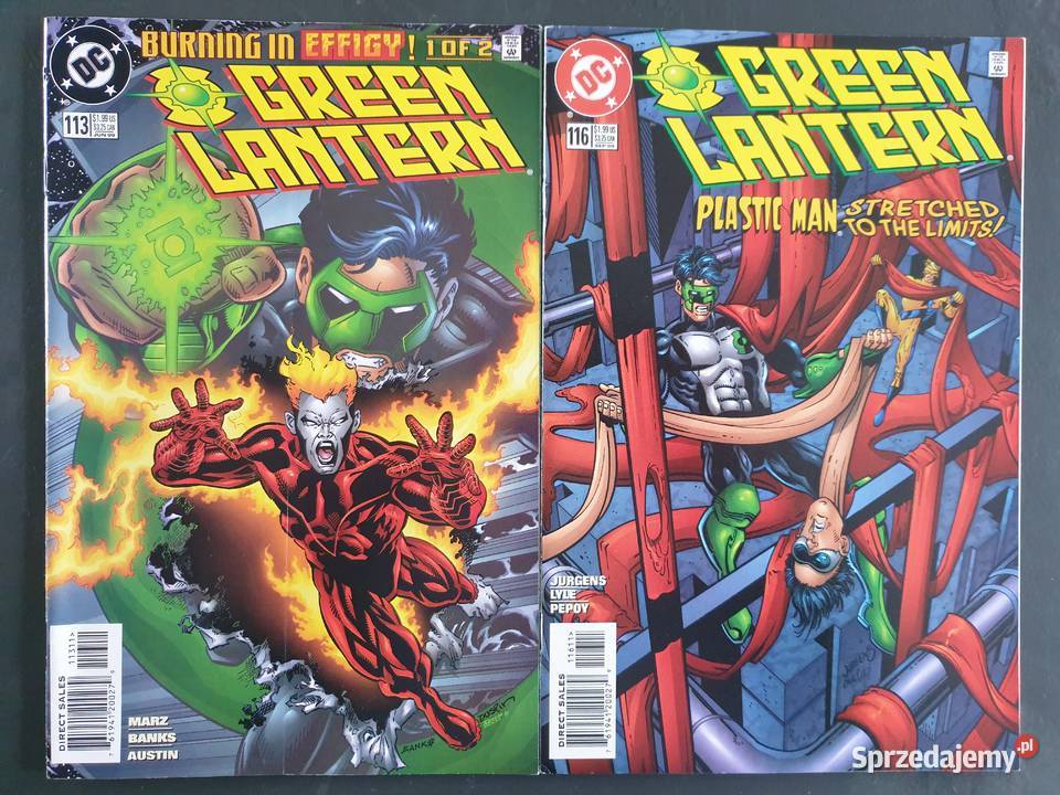 Green Lantern zestaw 11 komiksów DC USA Gdynia
