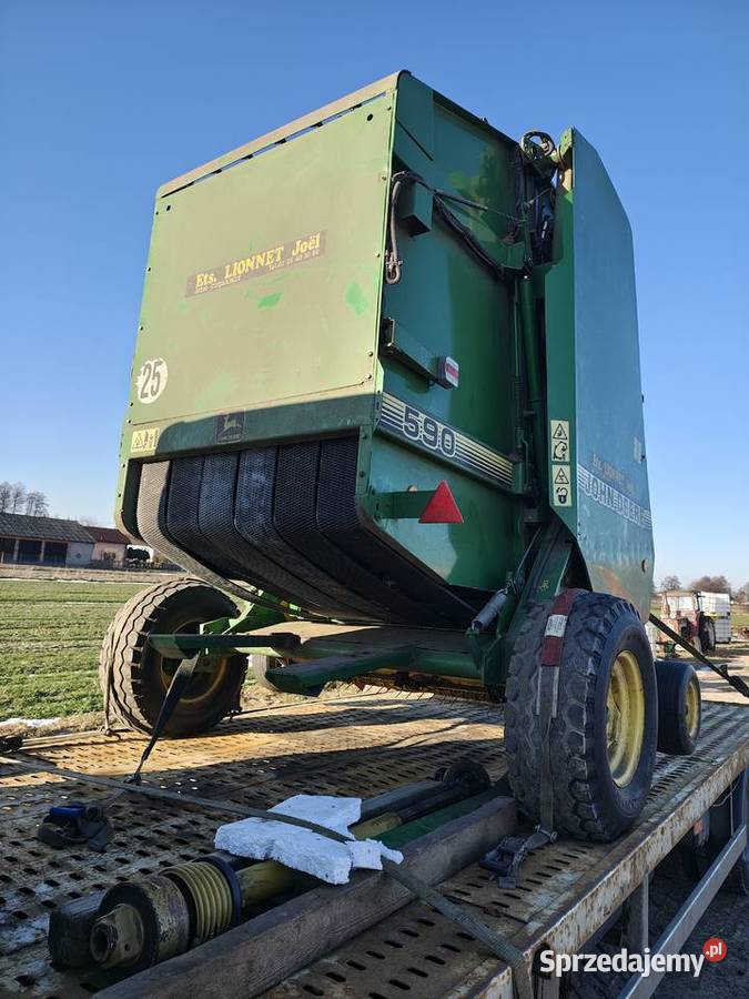 Prasa belarka Prasa rolujaca John Deere 590 wielkopolskie