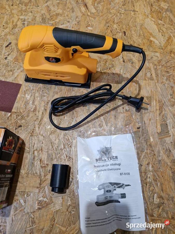 DUŻA SZLIFIERKA OSCYLACYJNA PROSTOKĄTNA 850W wielkopolskie Głogowa