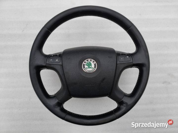 Skórzana Kierownica Multifunkcyjna Skoda Octavia Wyszków