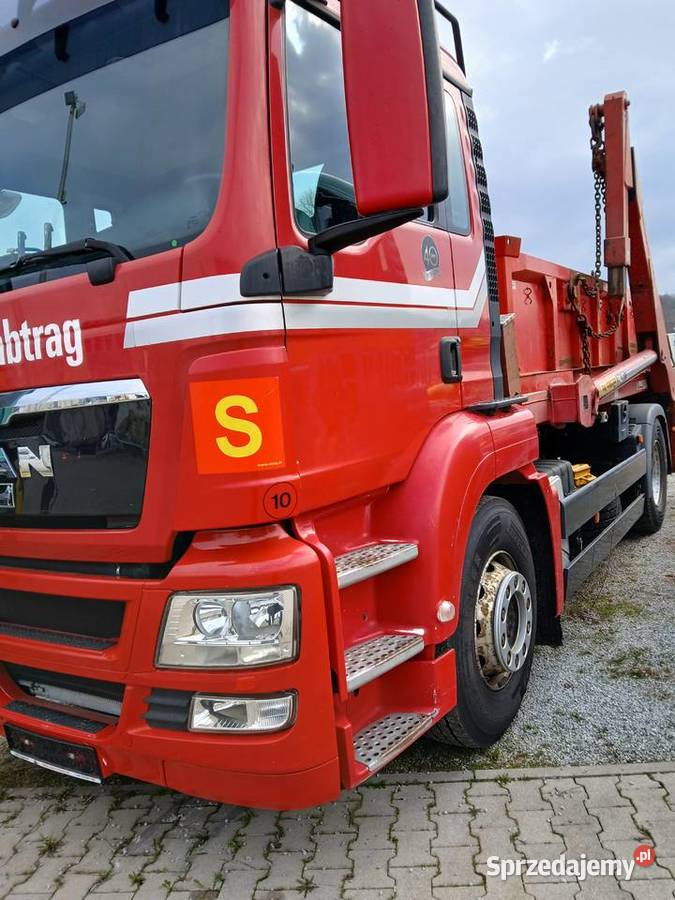 Bramowiec Man Tgm do pojemników komunalnych Warszawa sprzedam