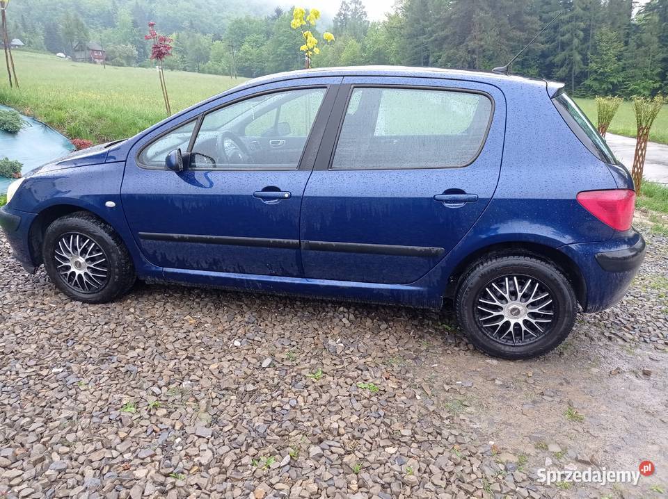 Peugeot 307 16 benzyna 170 przebiegu radio 307