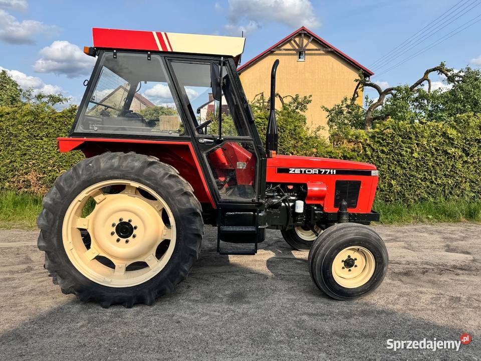 Zetor 7711 sprowadzony stan pomorskie Konarzyny