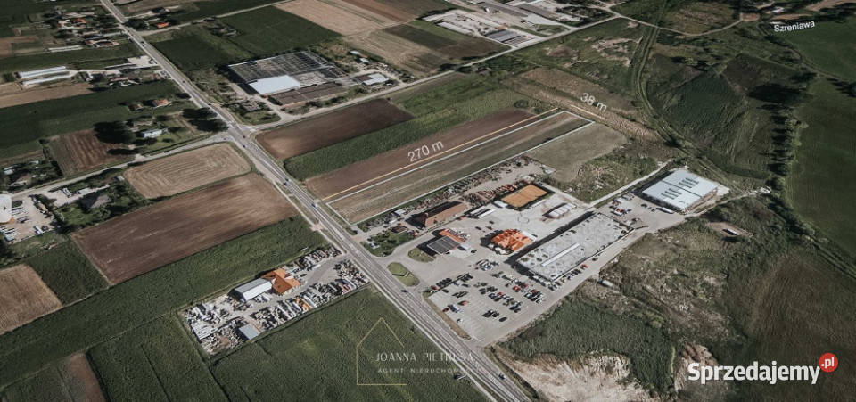 Działka przemysłowousługowa 1 ha Opatkowice z WZ