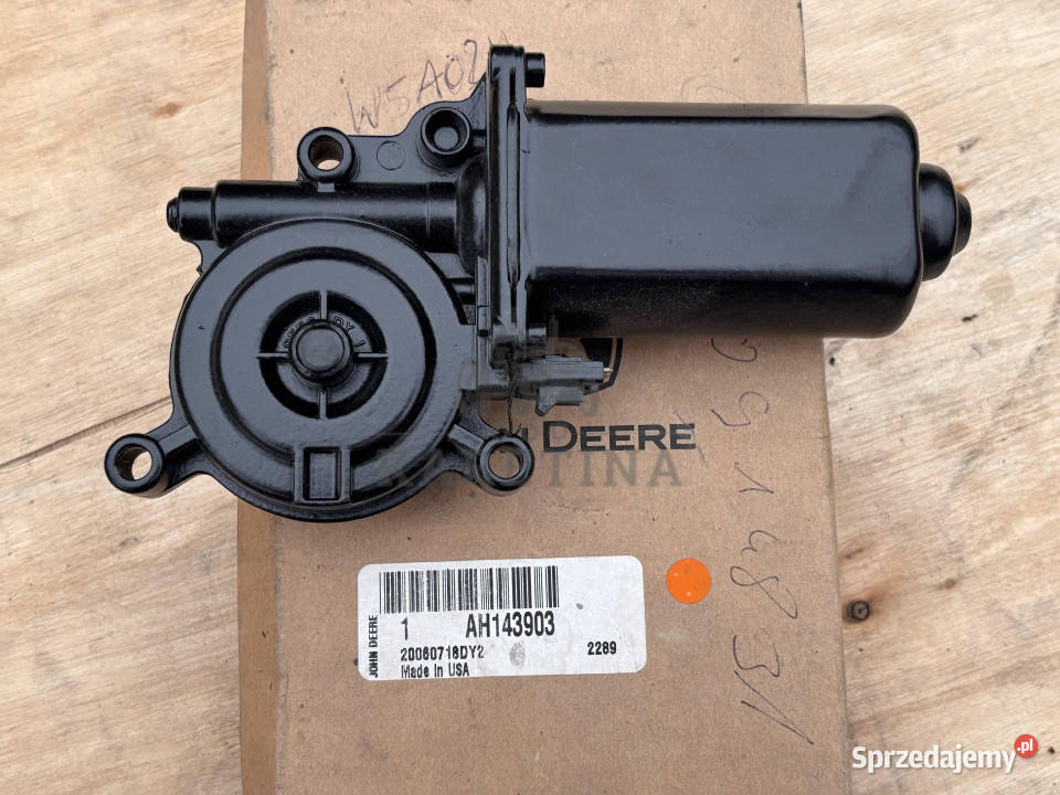 John Deere AH143903 AA77820 Silnik Regulacji Jastrzębniki