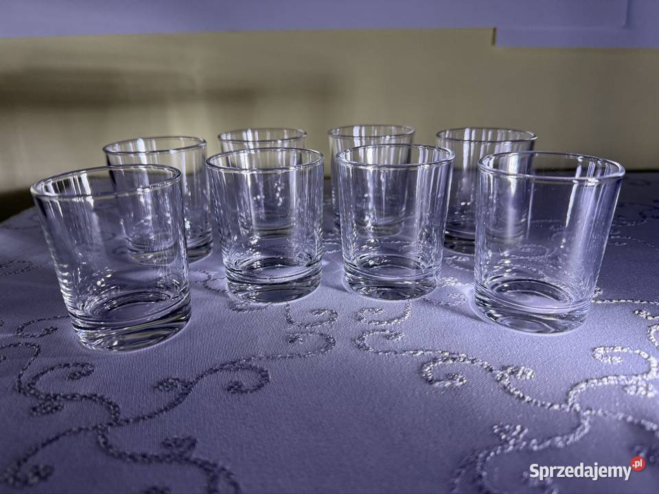 Szklanki Mini Deserówki 100 ml Zestaw 8 Vintage