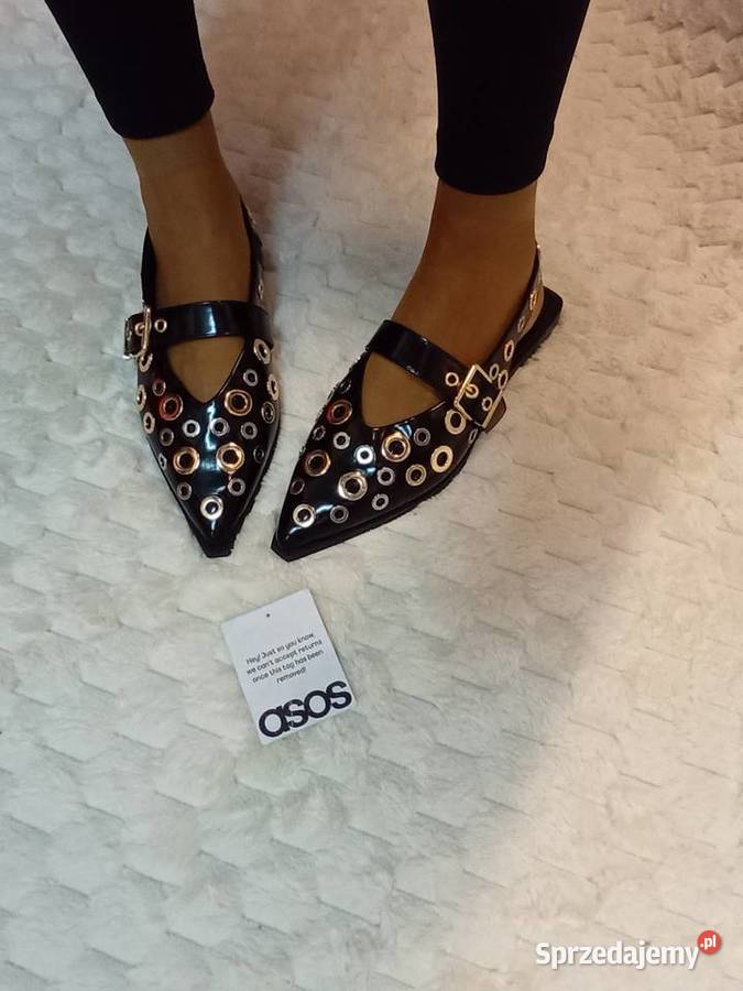 42 Asos DesignBogato zdobione Czarne iny z Kraków