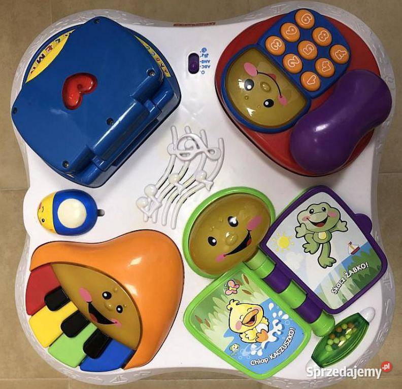 Fisher Edukacyjny Stolik Malucha wysyłka Plastik  Góra Kalwaria