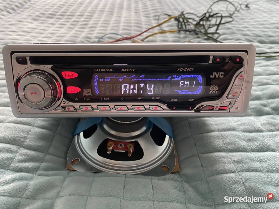Radioodtwarzacz CD MP3 JVC KDG401 zdejmowany panel Sosnowiec