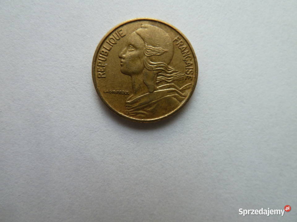 4 monety francuskie centimes z lat 19631998 Warszawa