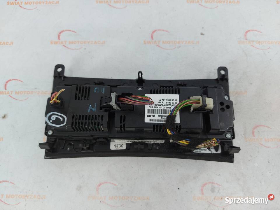MERCEDES E KLASA W212 LIFT panel klimatyzacji świętokrzyskie