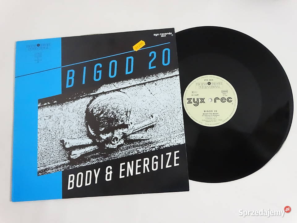 Winyl Bigod 20 Body Energize 12 Maxi Single 1988 Biłgoraj