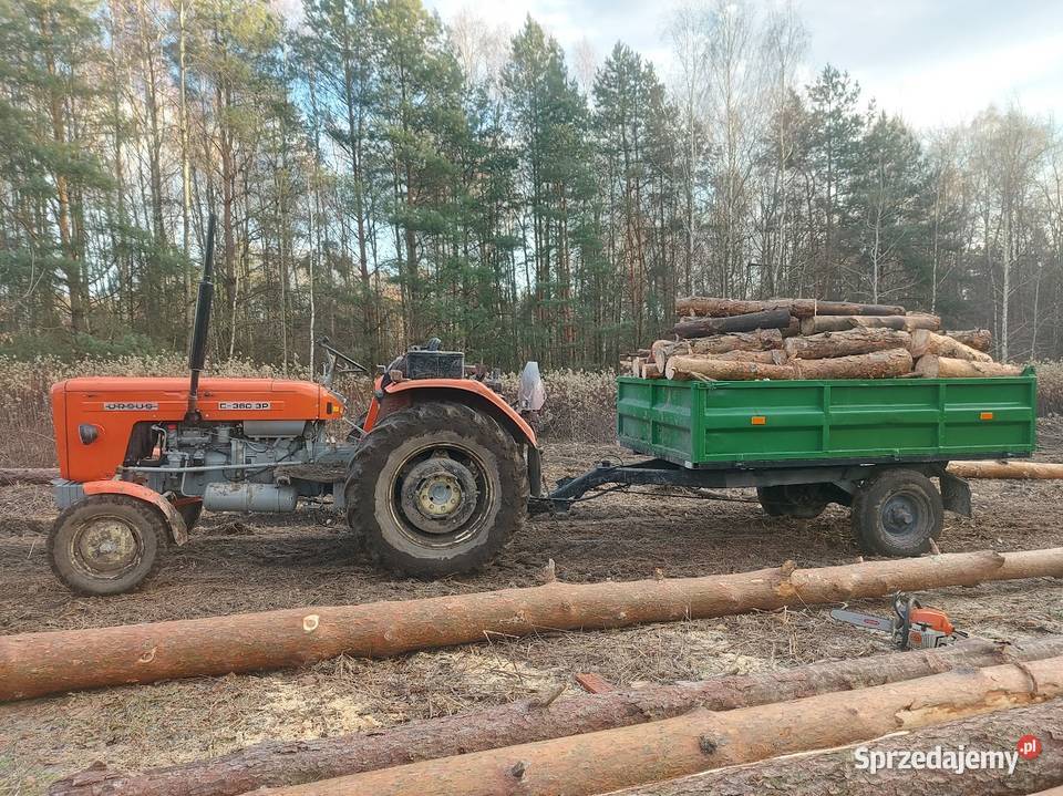 Przyczepa jednoosiowa agromet rumunka śląskie