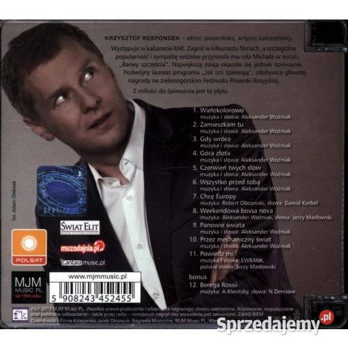 Krzysztof Respondek Taki Świat Kupuję CD Audio