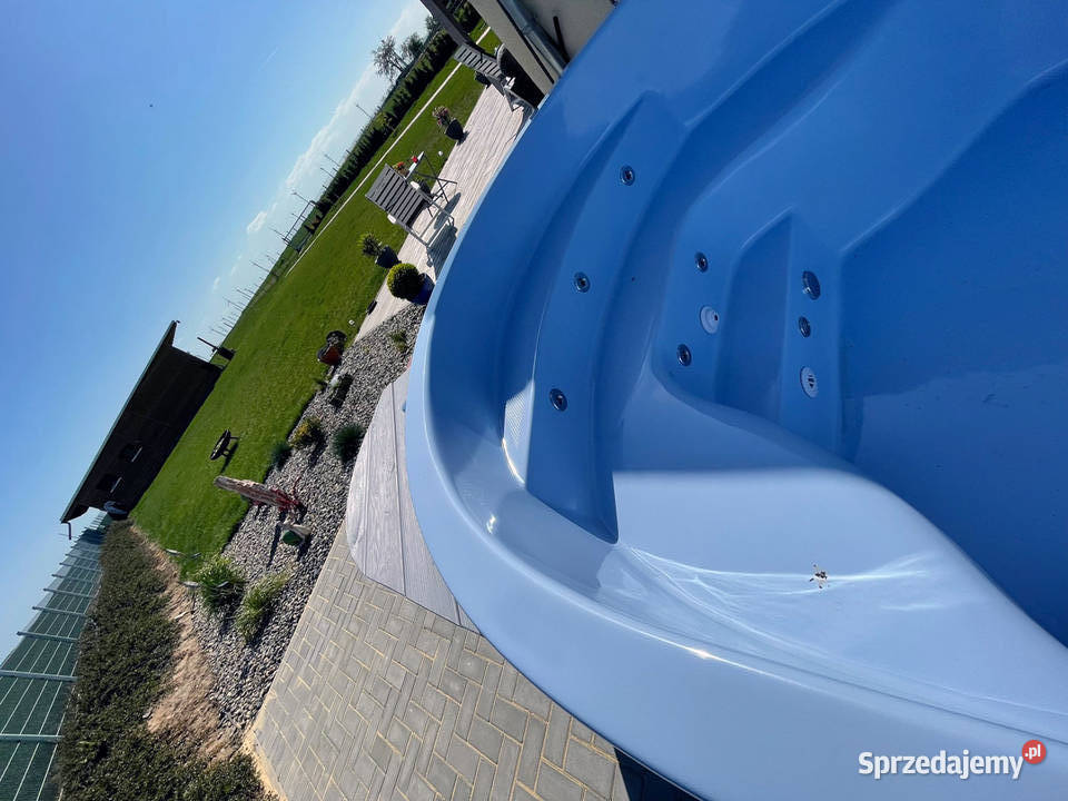 BASEN OGRODOWY 400x200 JACUZZI Hydromasaż Pompa Baseny Trzebnica