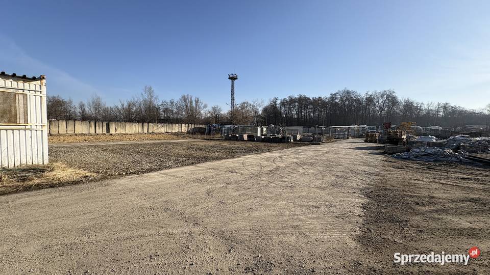 Plac utwardzony do wynajęcia pow 506 m2 Kraków