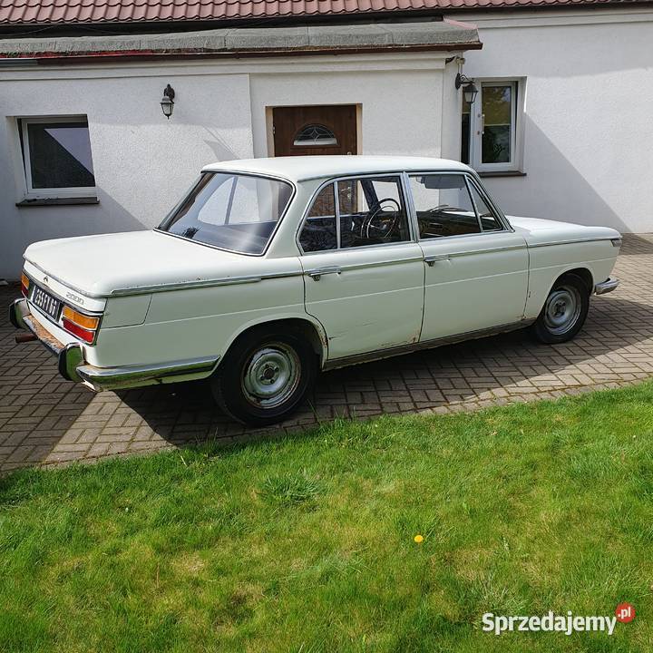 Bmw 2000 z 1968r w orginalnym stanie manualna Poznań