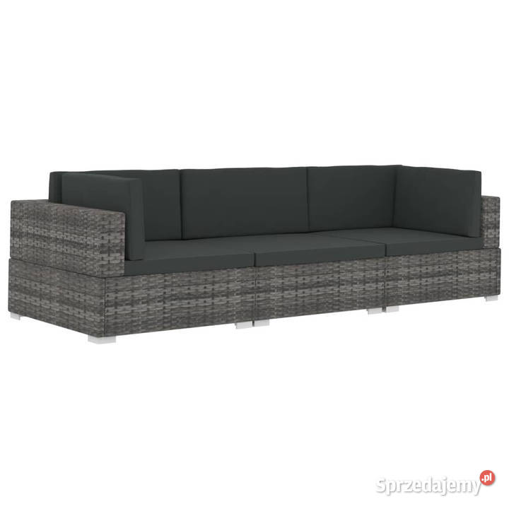 3częściowa sofa do ogrodu z poduszkami mazowieckie Warszawa sprzedam