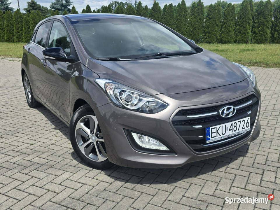 Hyundai i30 16crdi NavigacjaTempomatLedyKlimatr Kutno
