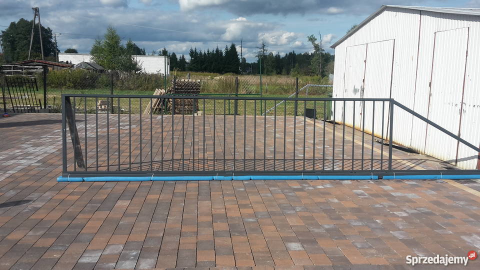 brama przesuwna okazja 600 metal Lipówki sprzedam