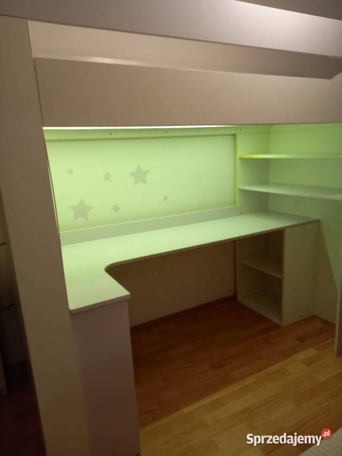 Łóżko piętrowe z biurkiem Gorlice