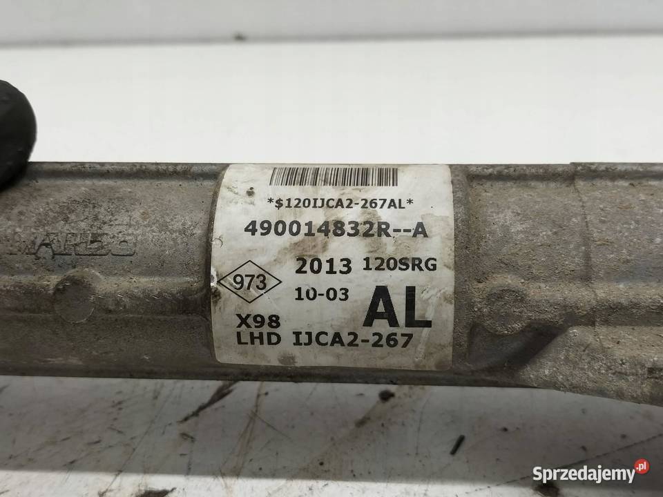 MAGLOWNICA PRZEKŁADNIA EUROPA 490014832R Renault Rok produkcji 2013